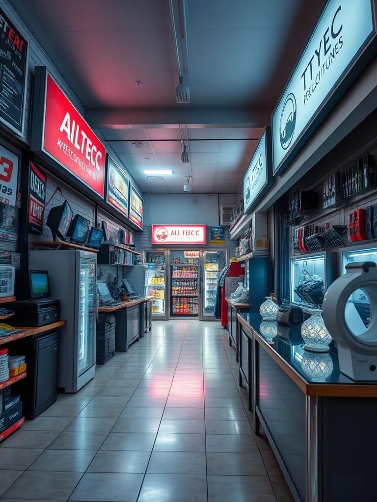 All Tech Eng, Kedai Elektrik di Pekan