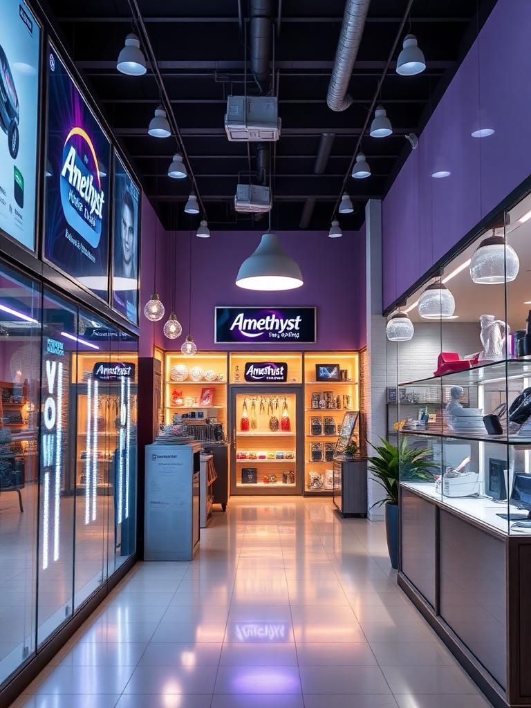 Amethyst House of Lighting