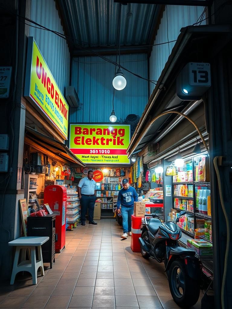 Barangan Elektrik Bunga Raya @ Medan Taiping