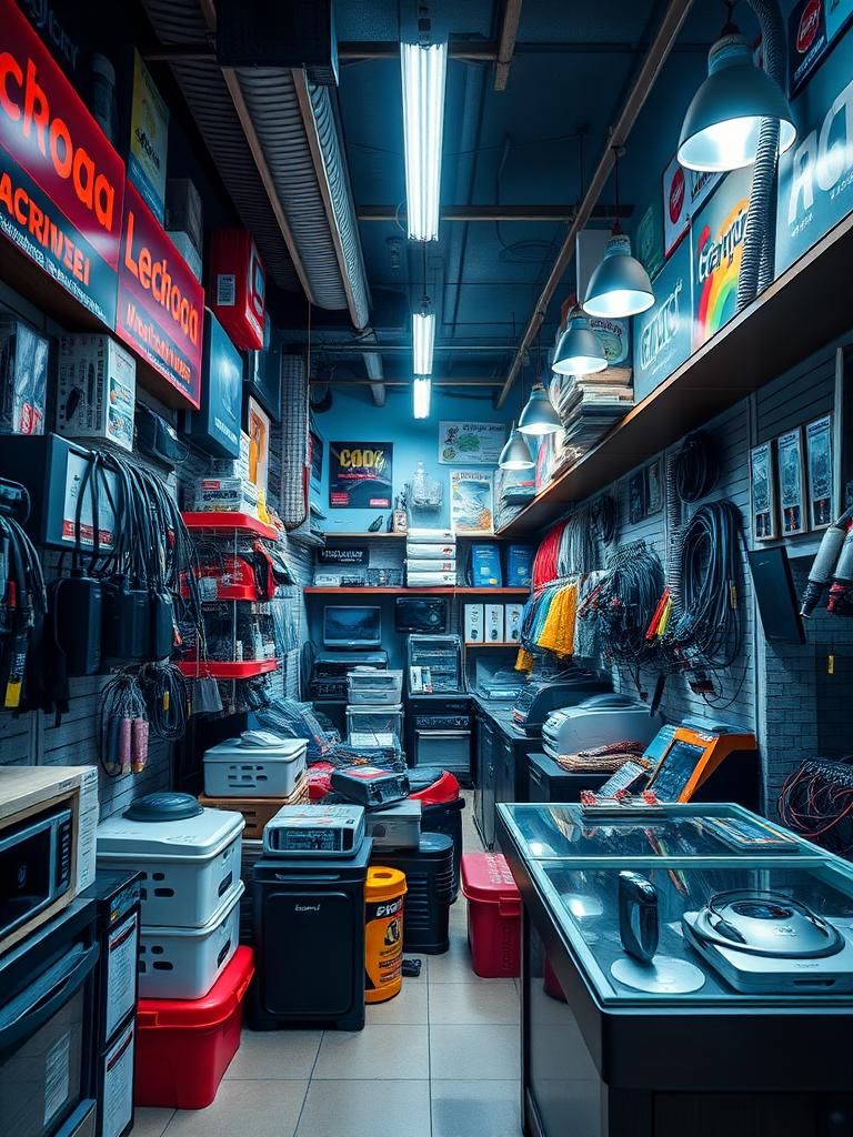 Bengkel elektrik dan elektronik