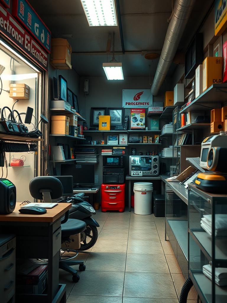 Buner Perabot dan Elektronik