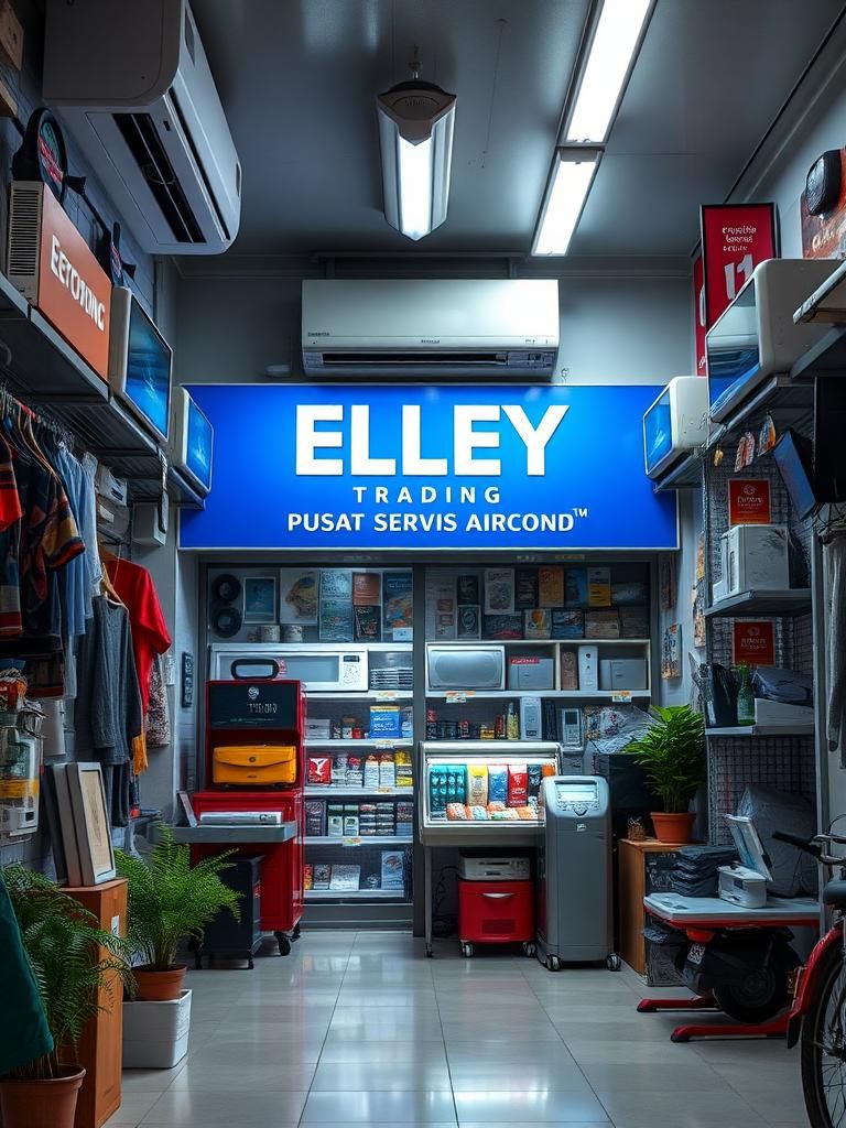 ELLEY TRADiNG Pusat Servis AirCond