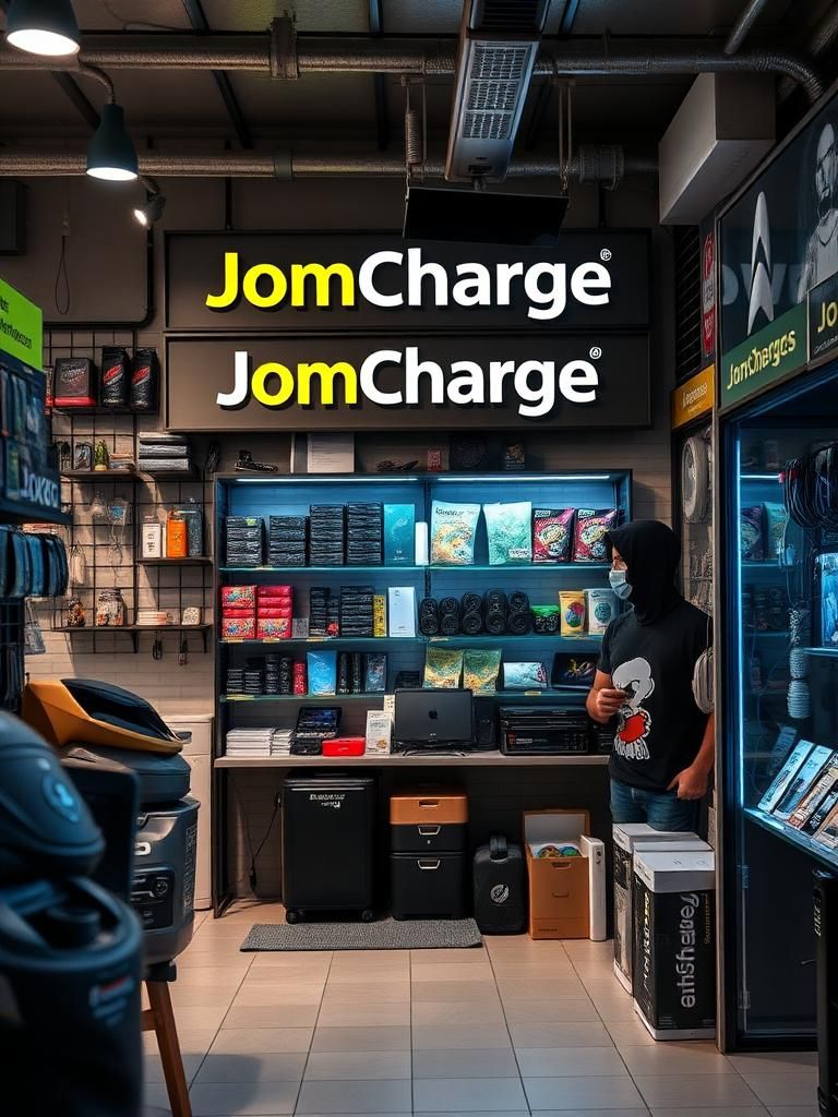 JomCharge Stesen Pengecasan 1 JomCharge Stesen Pengecasan