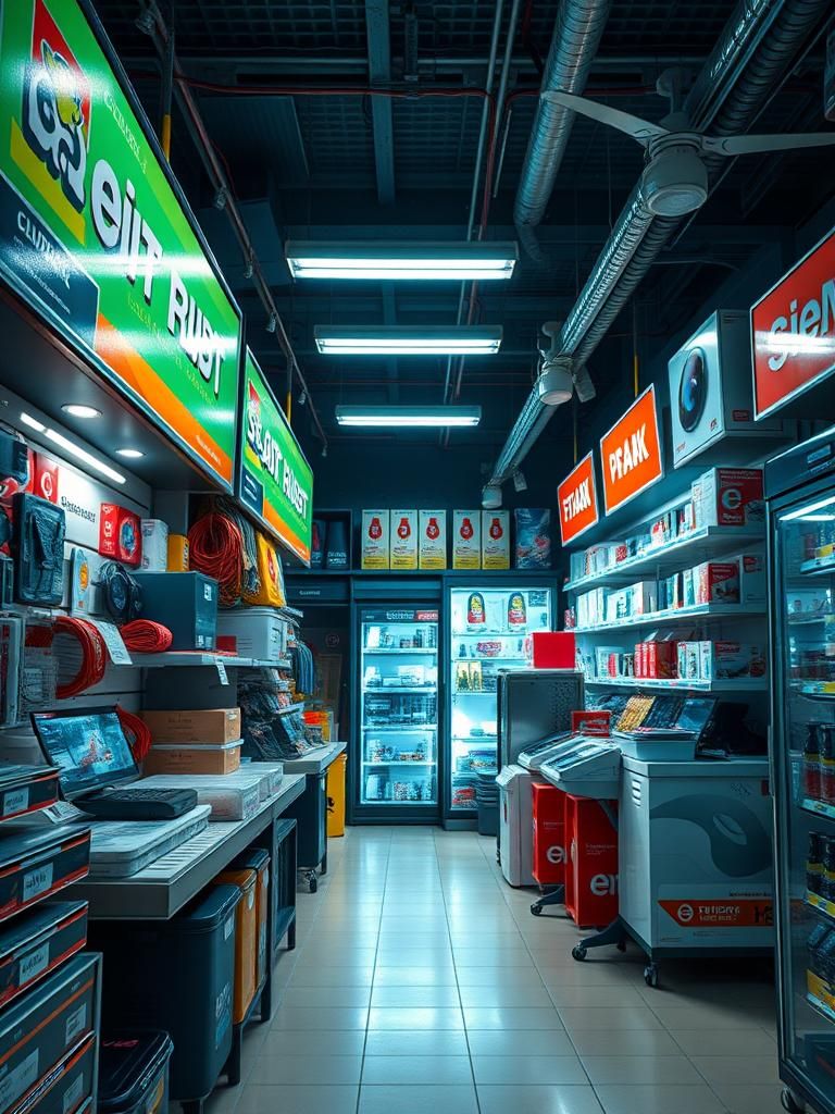 KEDAI ELEKTRIK CSM E MART -BUKIT BERUNTUNG