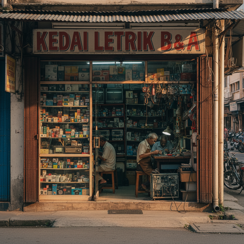 Kedai Elektrik B&A - Peralatan Elektrik Terbaik