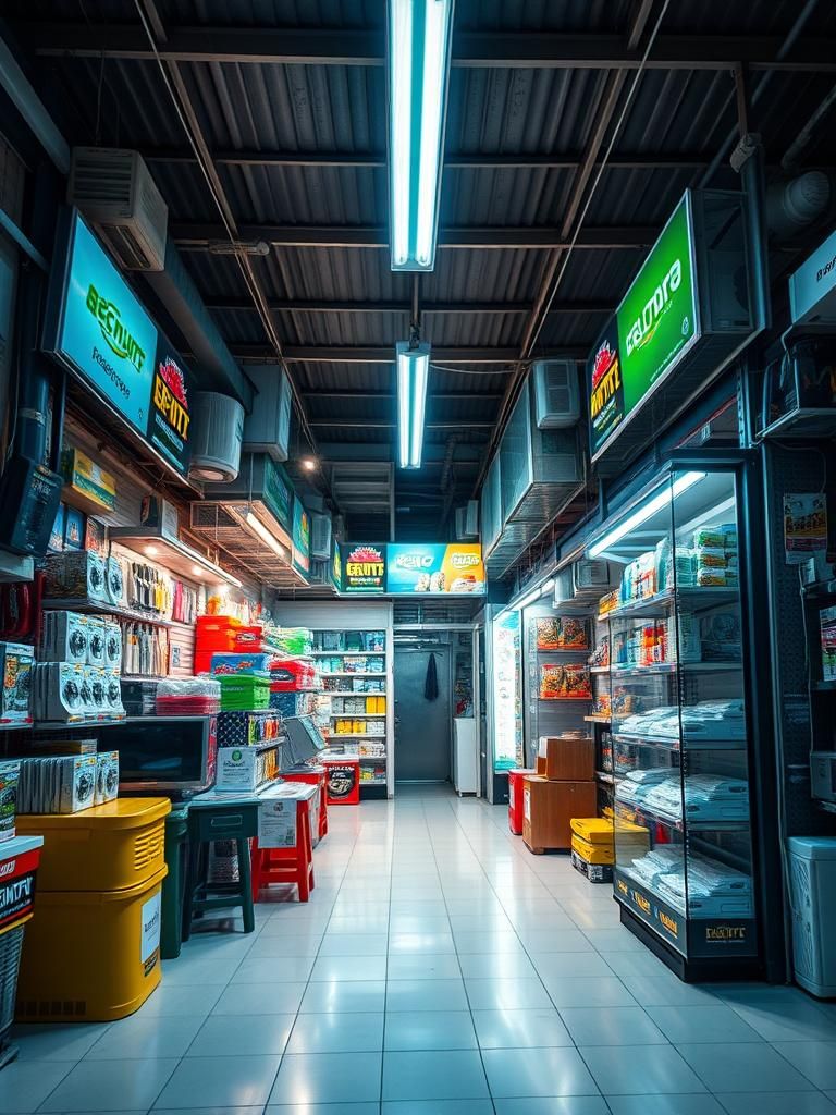 Kedai Elektrik Terbaik di Gurun