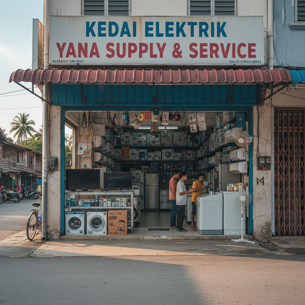 Kedai Elektrik Yana Terengganu Bekalan & Servis