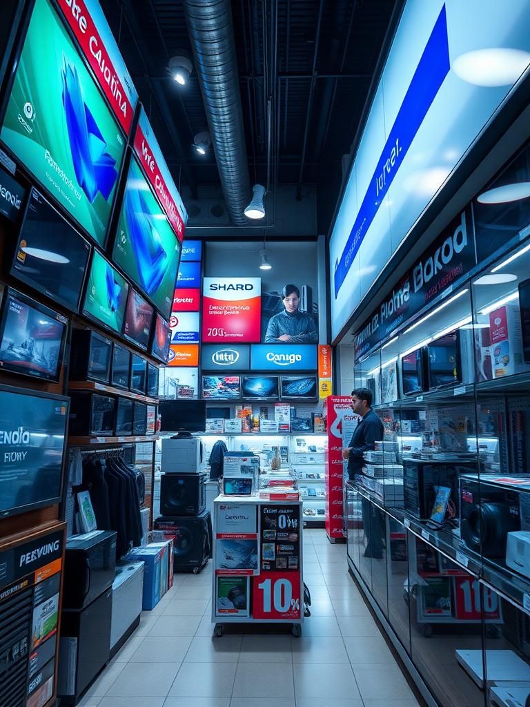 Kedai Elektronik /Elektrikal (Panasonic,LG,Sharp)