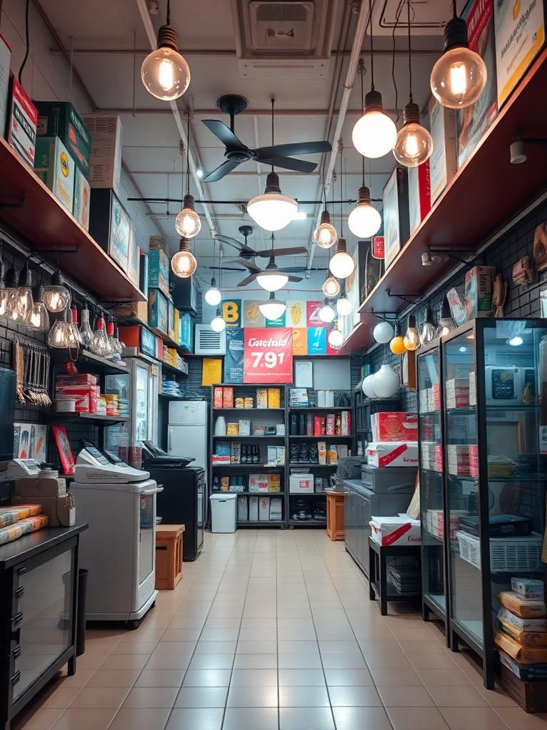 Kedai Lampu, Elektrik & Elektronik Meru Klang 1 Kedai Lampu, Elektrik & Elektronik Meru Klang