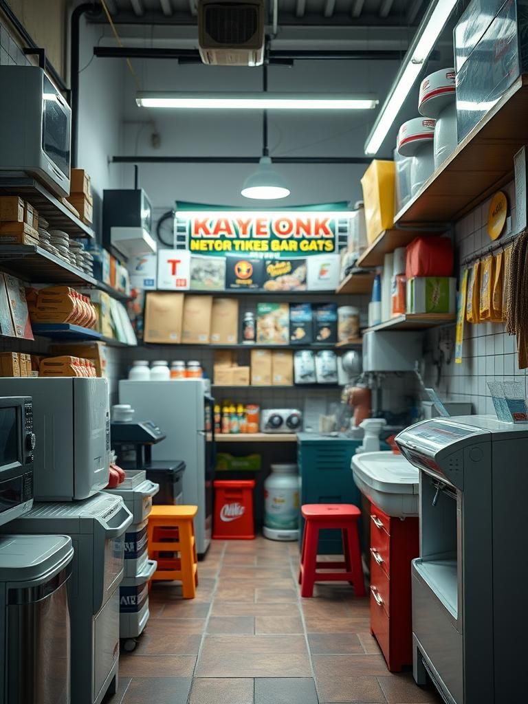 Kedai Membaiki Peti Sejuk, Mesin Basuh Dan Peralatan Elektrik