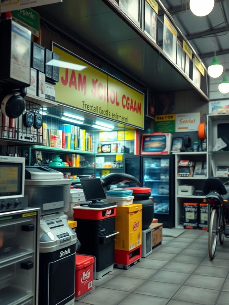 Kedai Menjual Jam & Alat-alat Muzik Kok Wah