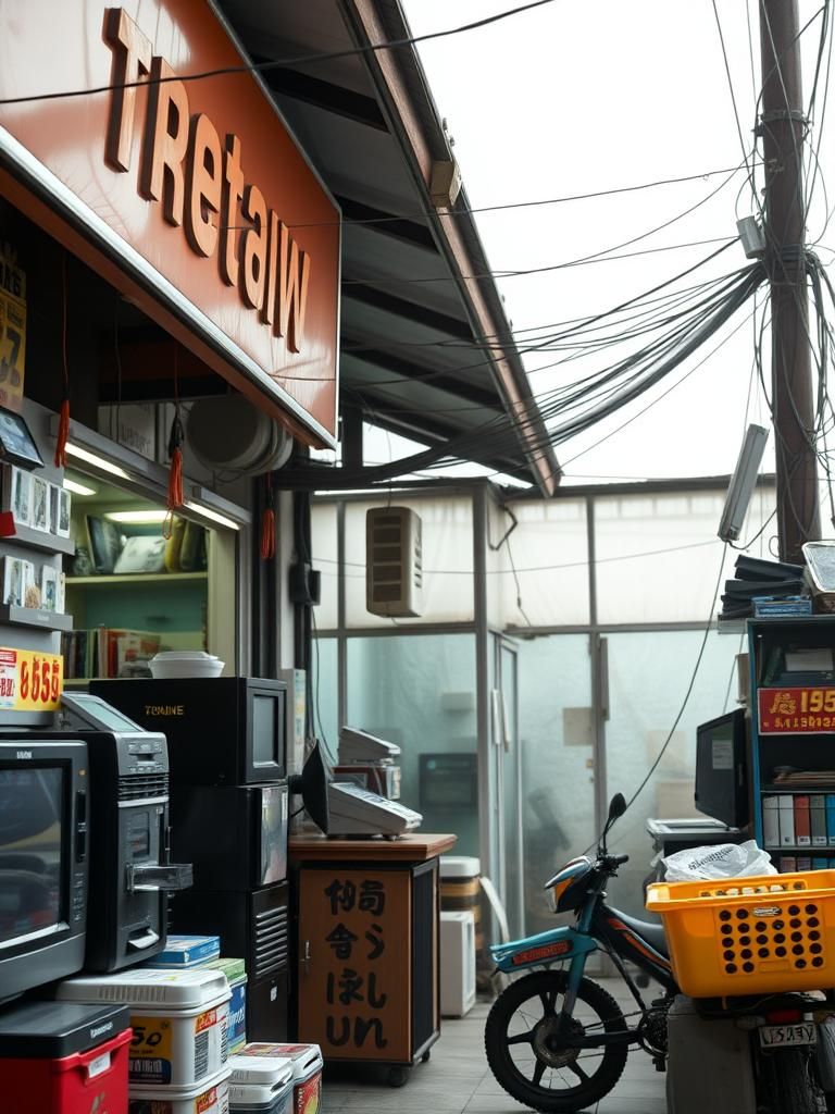 Kedai Telekomunikasi Small Village Enterprise / J&T Ekspress (Padang Lembu)