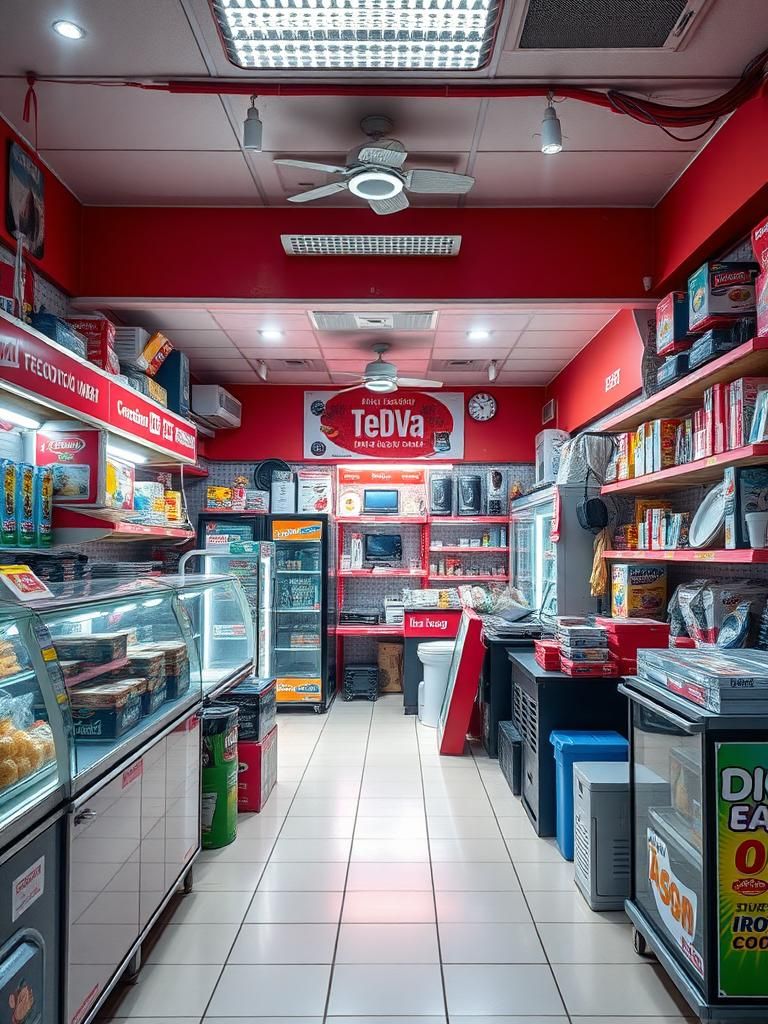 Kedai elektrik kg bechah semak