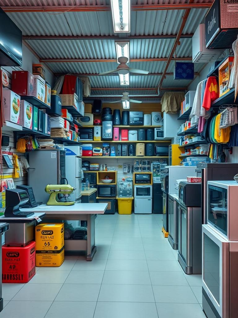 Kedai membaiki Dan Menjual Mesin Basuh Dan Peti Sejuk Terpakai