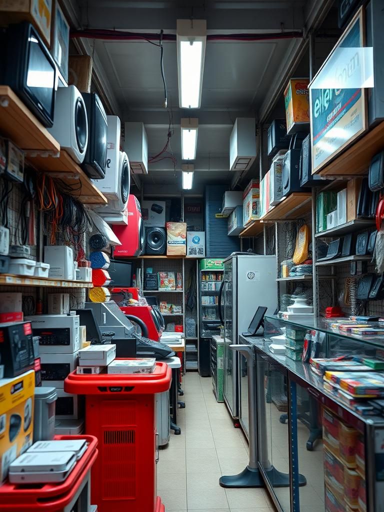 Menjual Barangan Elektrik