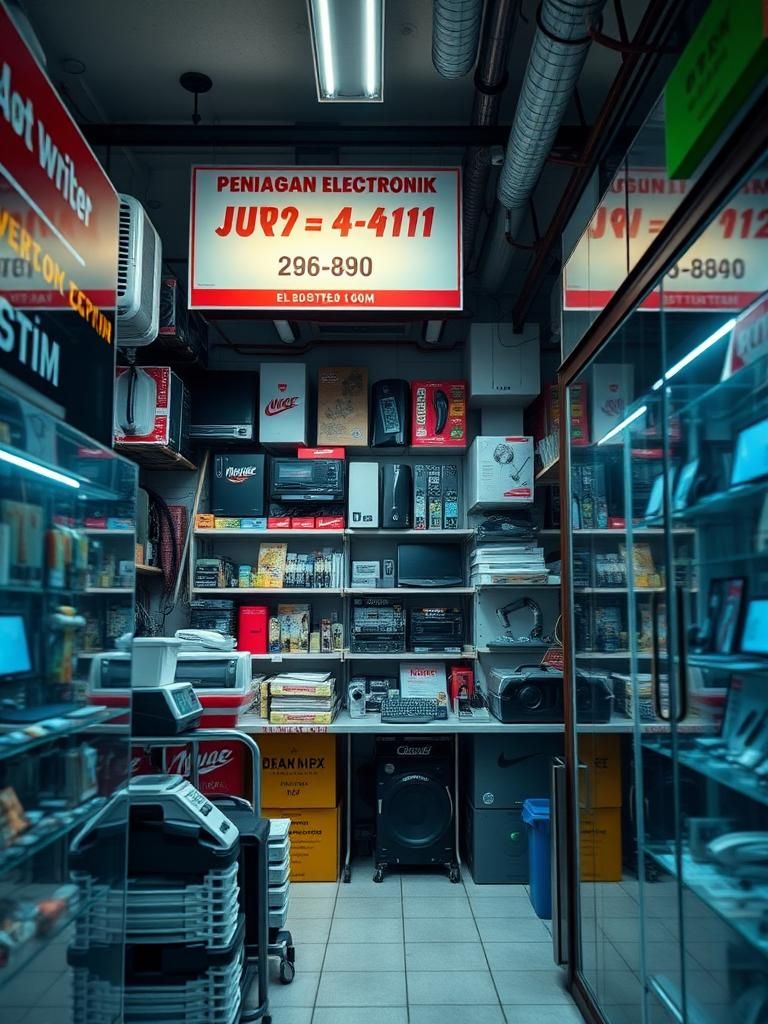 Perniagaan Elektronik Dan Letrik Teik