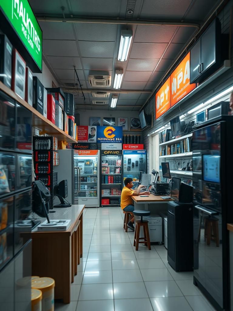 Perniagaan & Elektrik Mersin