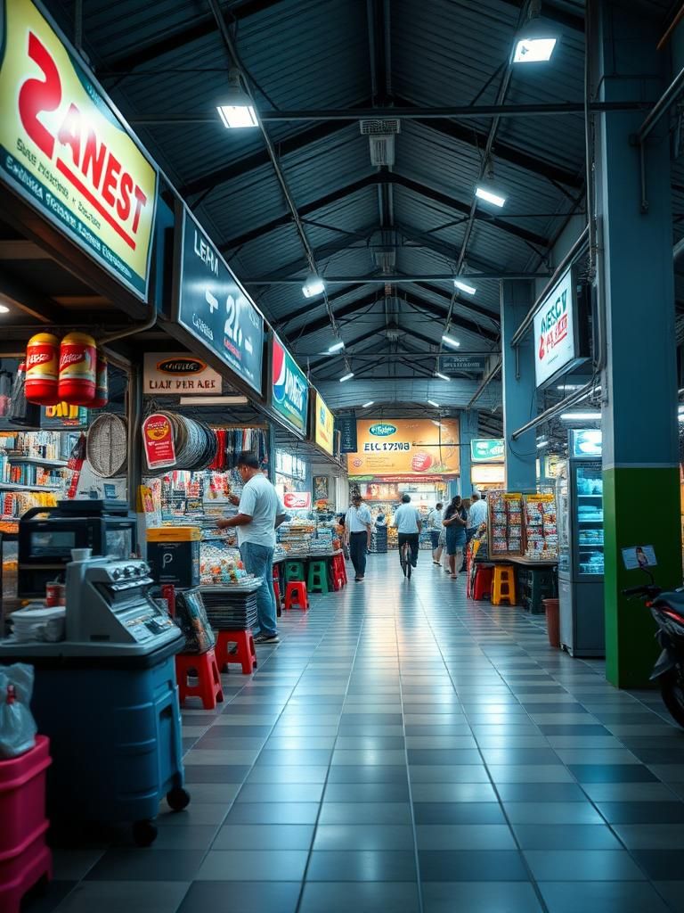 Sungai Keling Market / Food Court