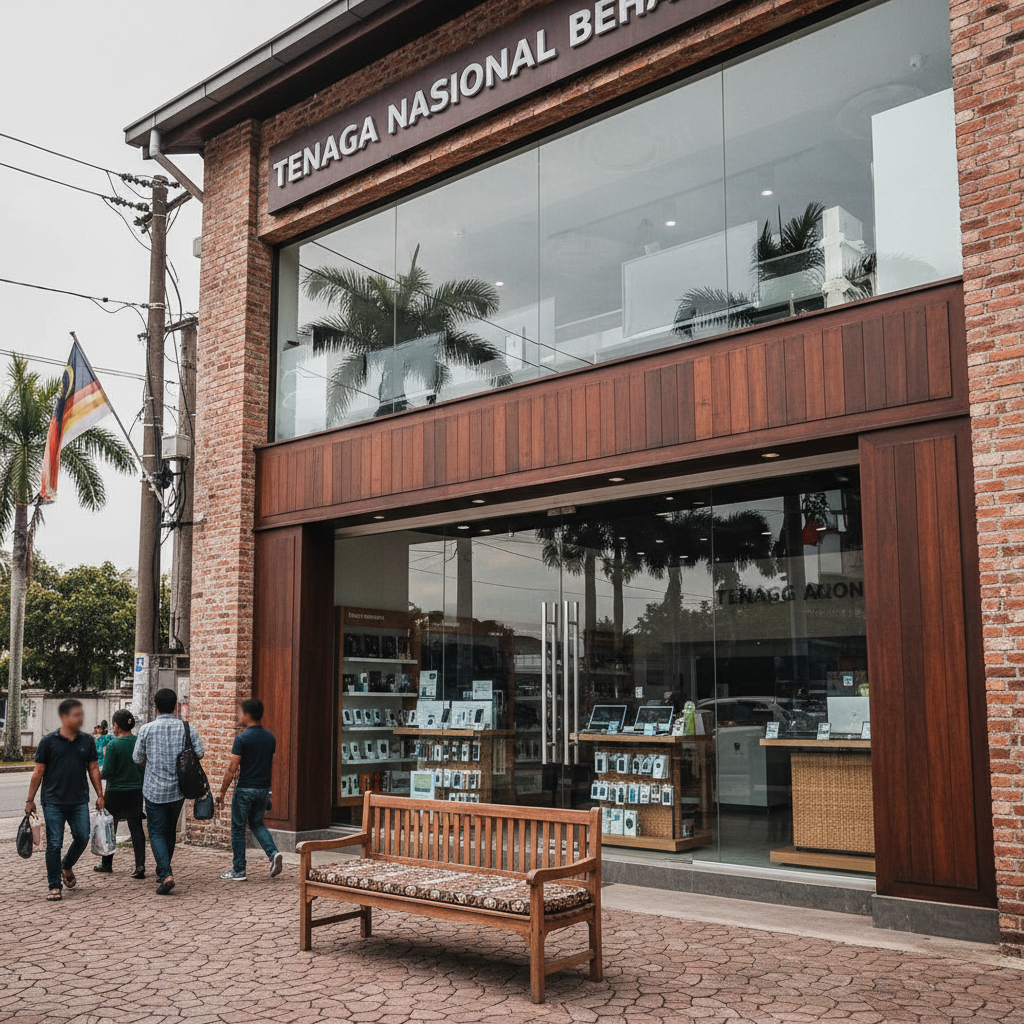 Tenaga Nasional Segamat - Stesen & Infrastruktur