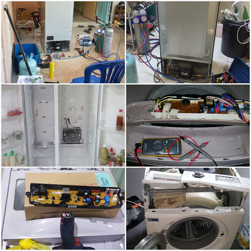 Membaiki mesin basuh/peti sejuk & tv led/lcd sungai petani