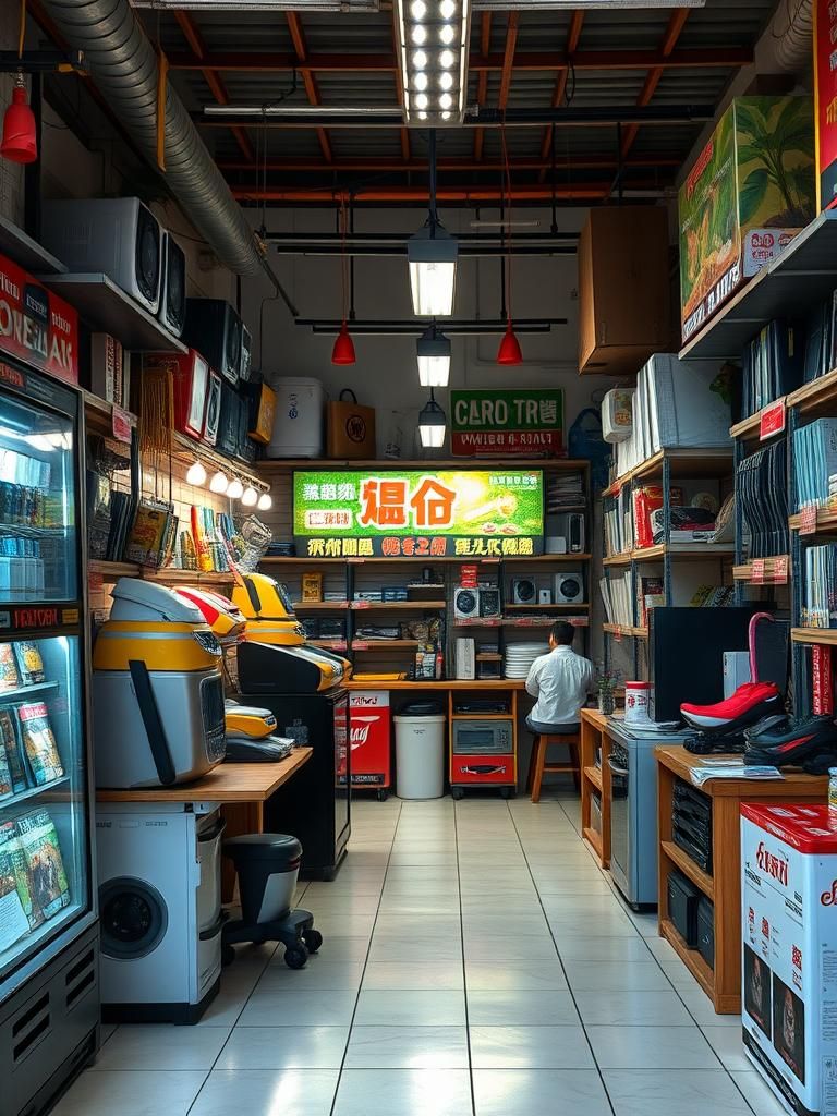 kedai Brg² Elektrik Dan Perabot Terpakai