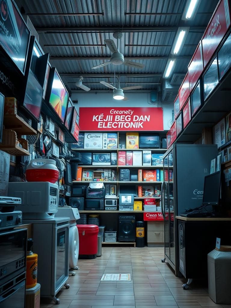 kedai beg dan elektonik