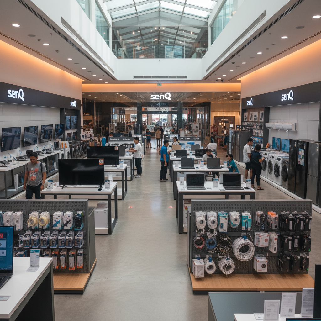 senQ di KTCC Mall: Peranti Elektronik Terkini