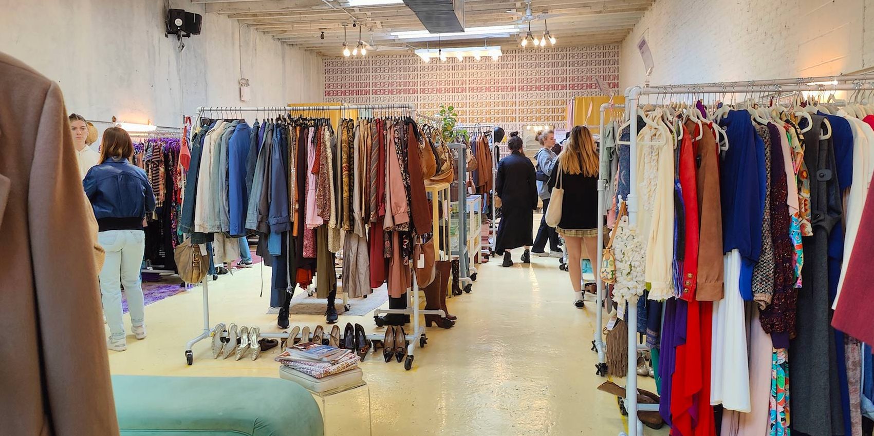 the secondhand shop